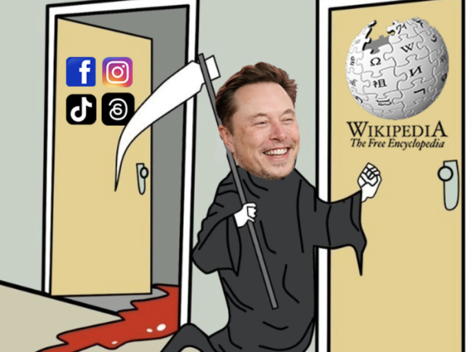 Velorio a Wokipedia Democrata